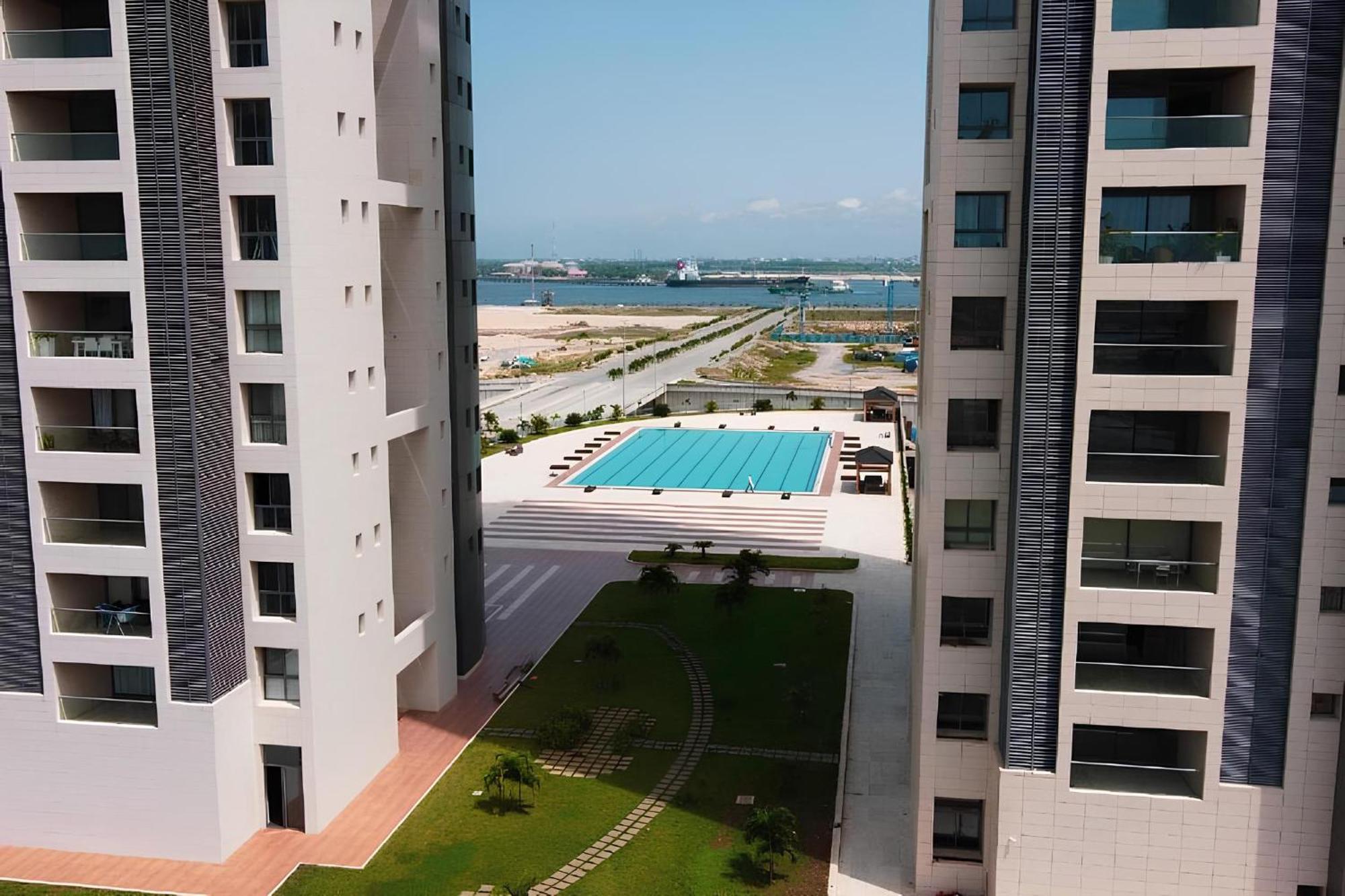Eko Pearl Towers, Eko Atlantic Apartments By Nairahomes Лаґос Екстер'єр фото