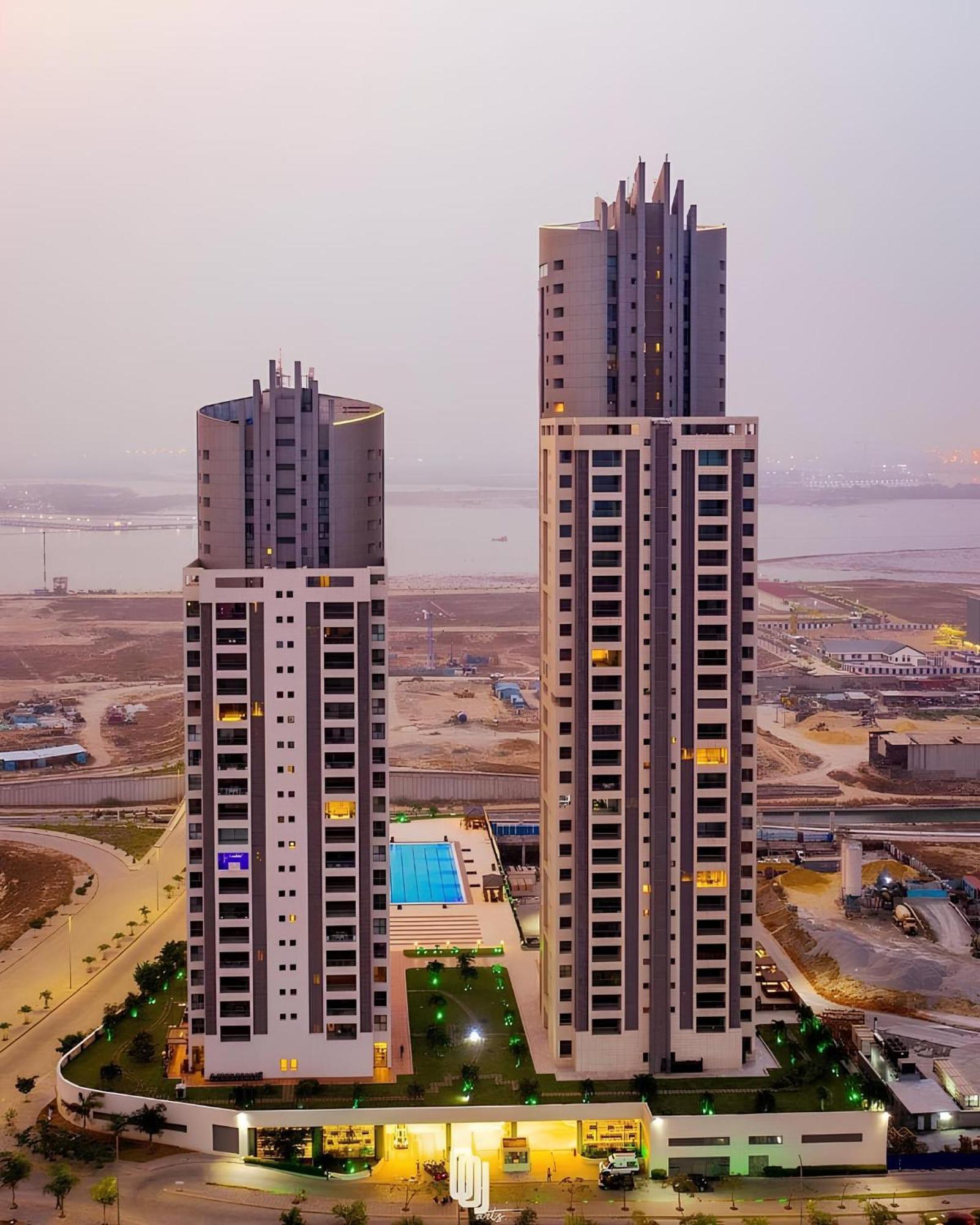 Eko Pearl Towers, Eko Atlantic Apartments By Nairahomes Лаґос Екстер'єр фото